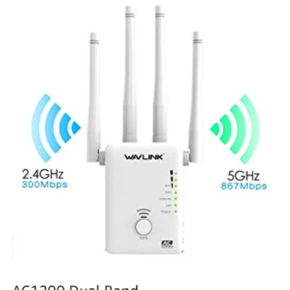 WiFi Range Extender - Signal Booster - Repeater w/ Ethernet Port - Dual Band - Picture 11 of 15